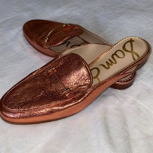 Sam Edelman shoes, size 10, gold color